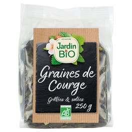 Graines de courge grillées salées - bio - JARDIN BIO