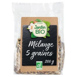 Mélange 5 graines - bio - JARDIN BIO