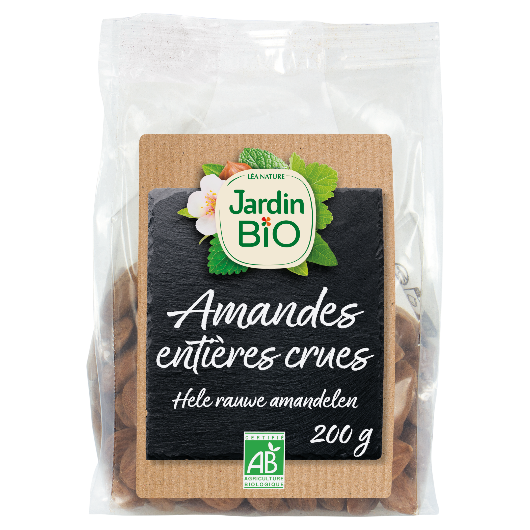 Amandes entières décortiquées - bio - JARDIN BIO