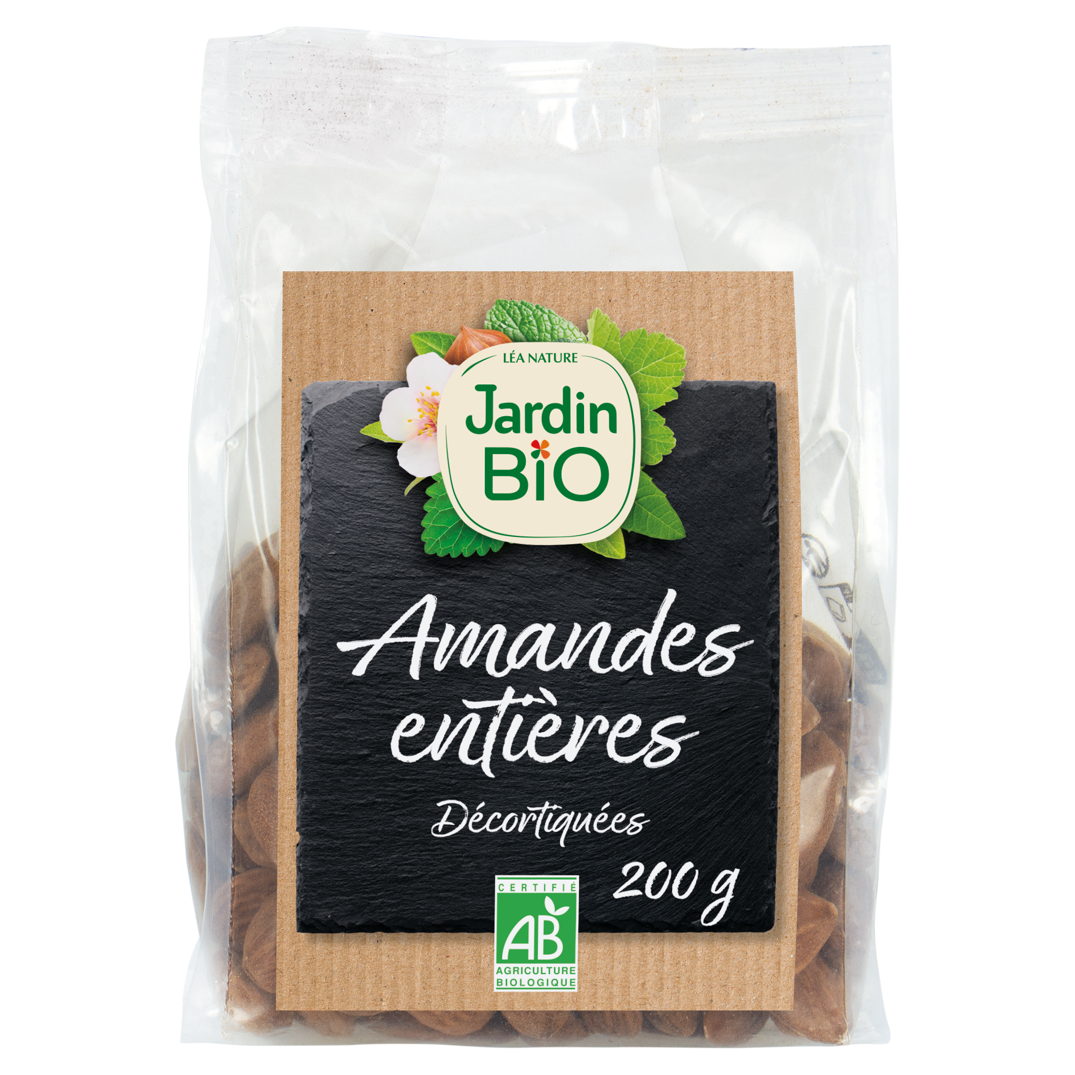 Amandes entières décortiquées - bio - JARDIN BIO