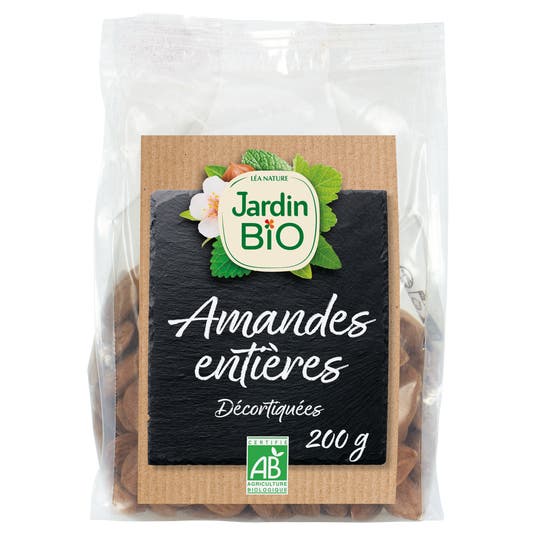 boho cosmetics Amandes entières décortiquées - bio - Jardin BiO étic