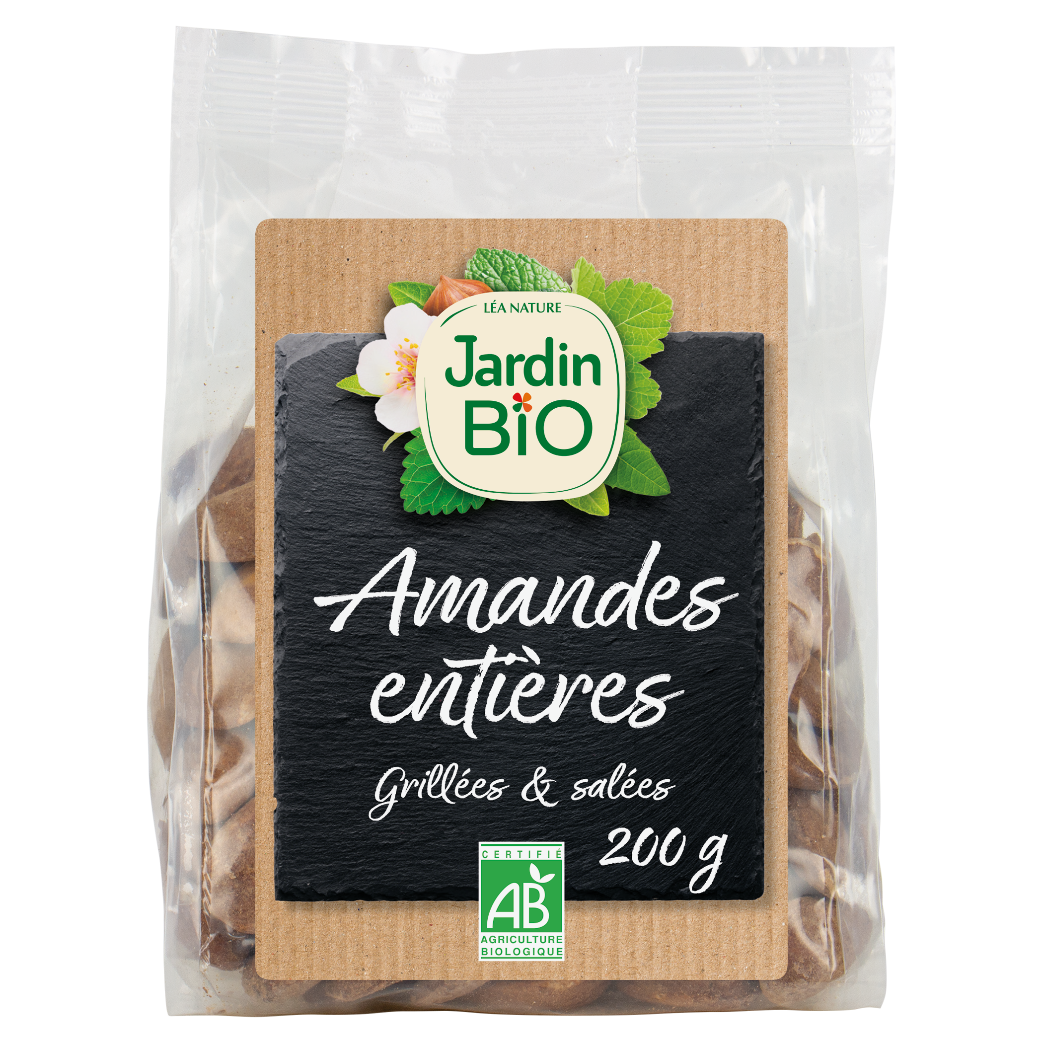 Amandes grillées salées - JARDIN BIO