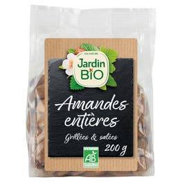 Amandes grillées salées - JARDIN BIO