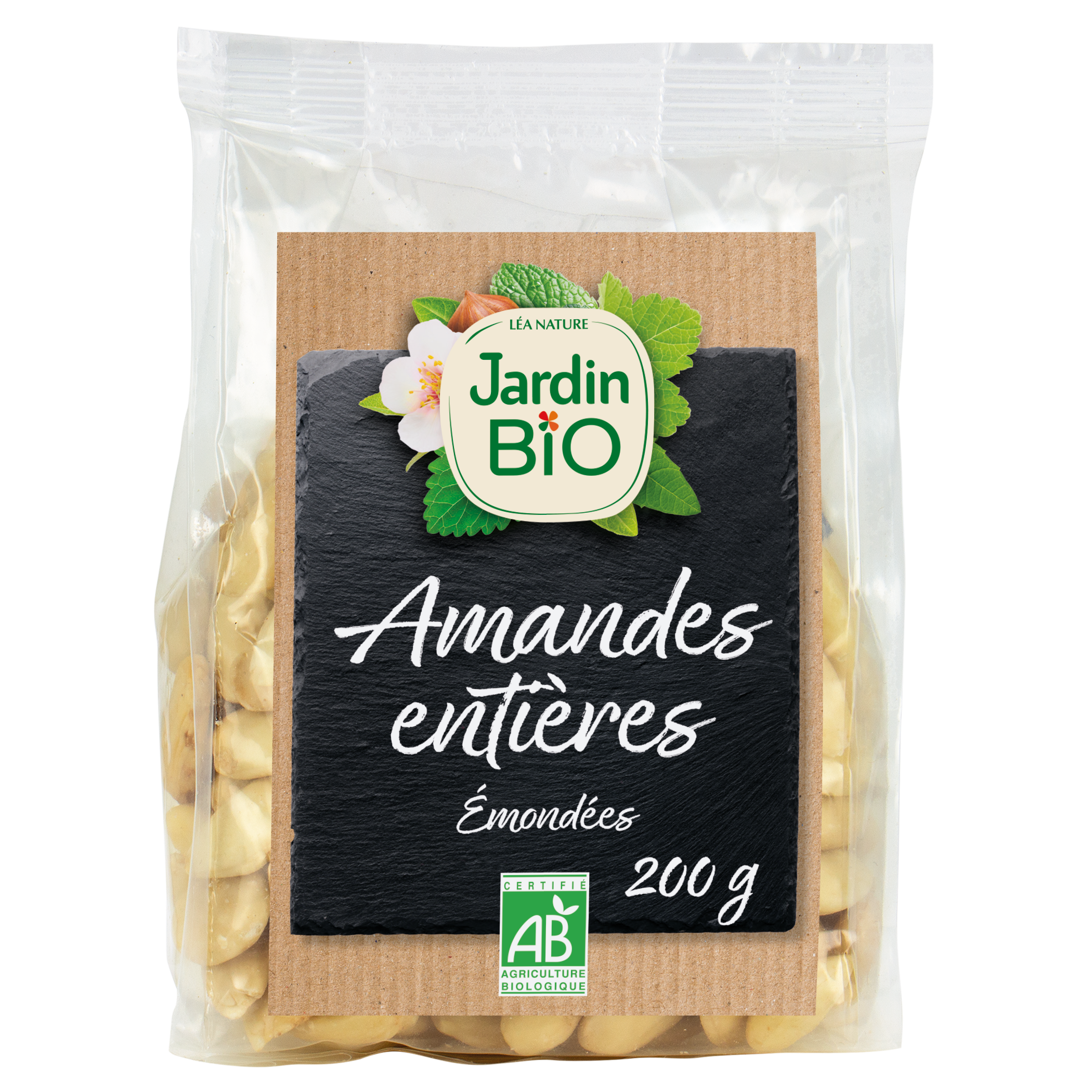 Amandes entières émondées bio - JARDIN BIO