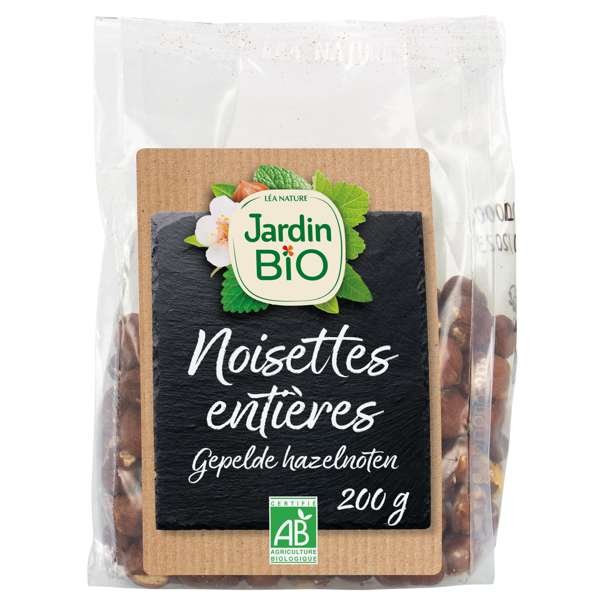 Noisettes entières décortiquées - bio - JARDIN BIO