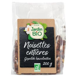 Noisettes entières décortiquées - bio - JARDIN BIO