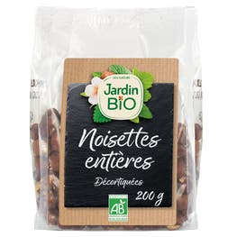 Noisettes entières décortiquées - bio - JARDIN BIO