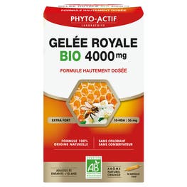 Ampoules Gelée Royale Bio 4000mg - PHYTO ACTIF