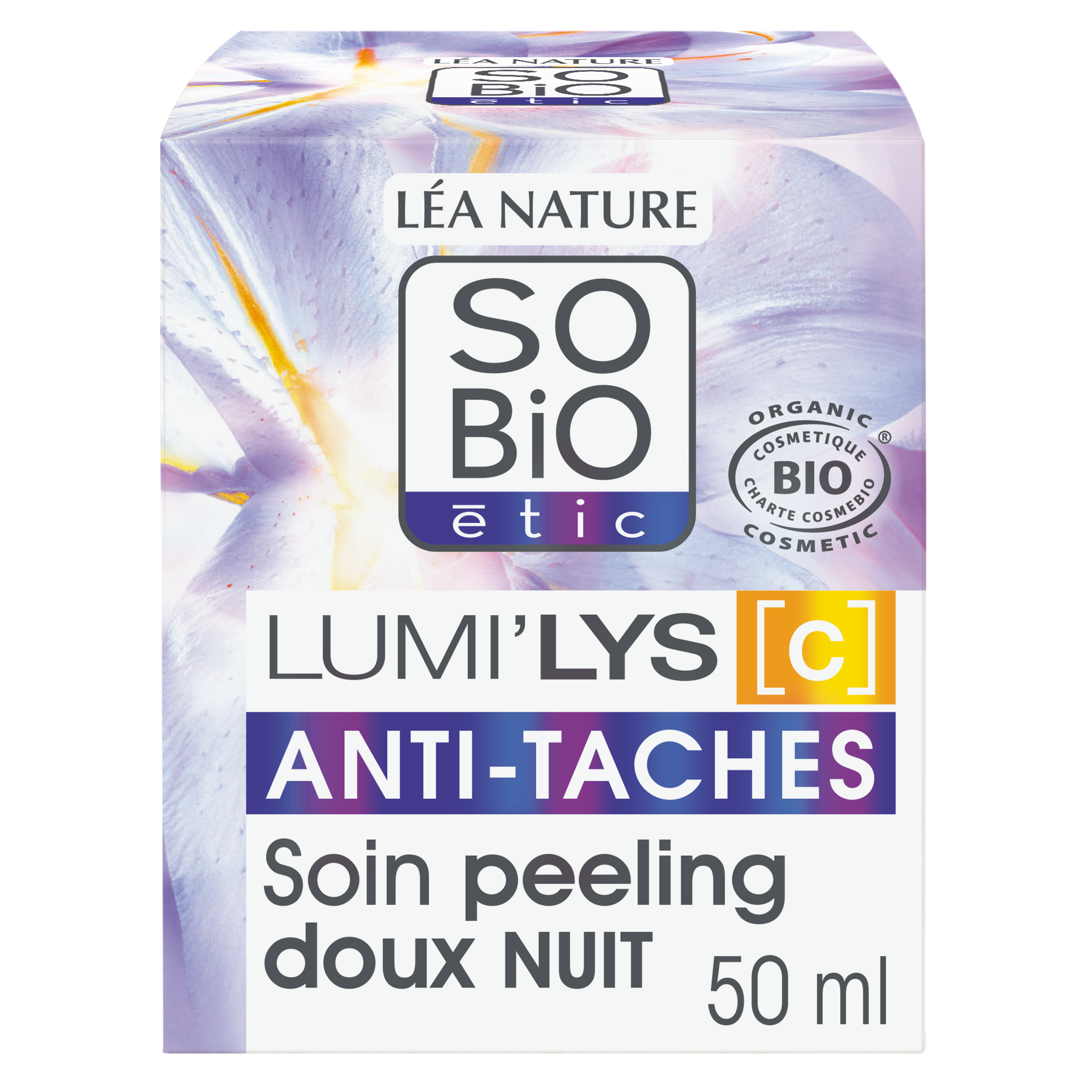 Soin peeling doux nuit  - SO BIO ETIC