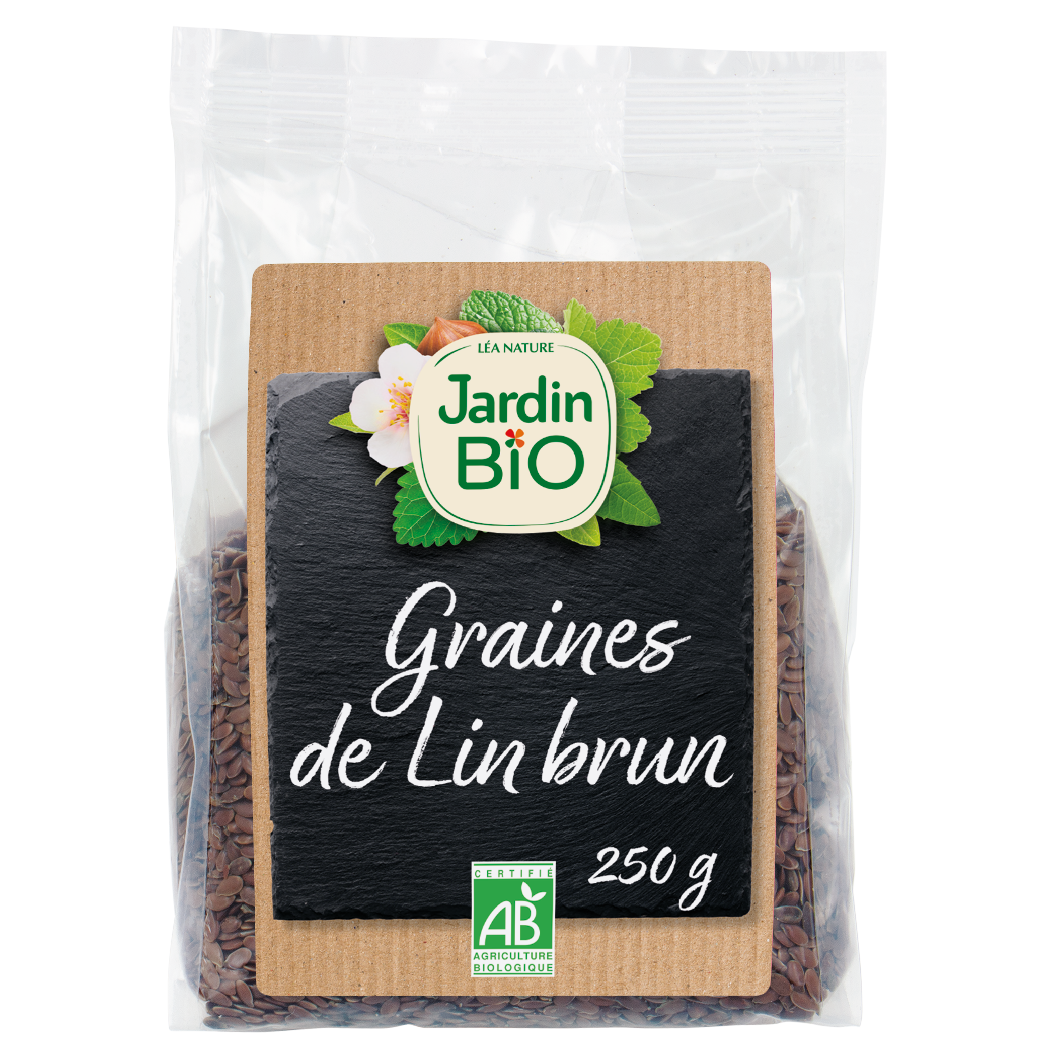 Graines de lin brun - bio - JARDIN BIO