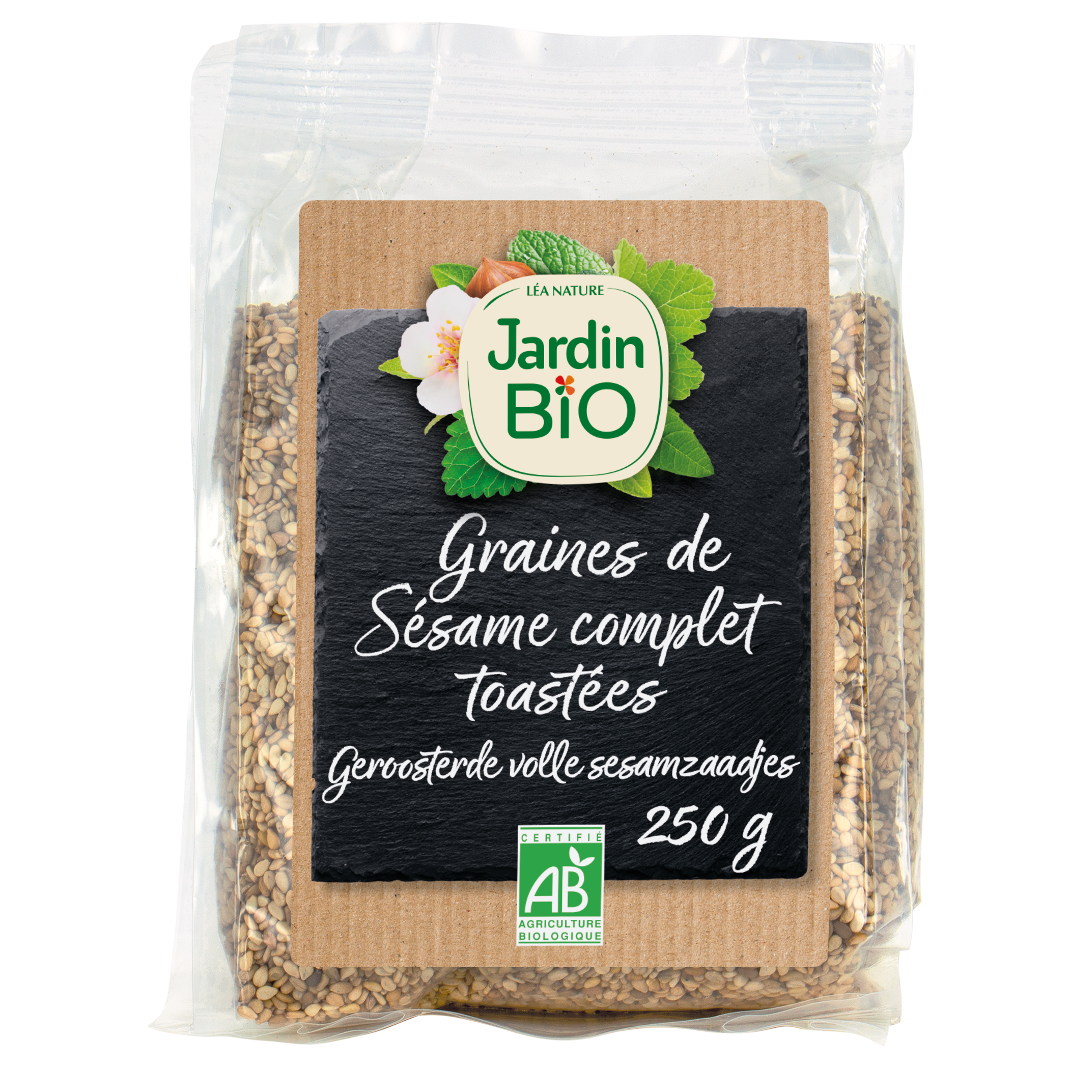 Graines de sésame toastées - bio - JARDIN BIO
