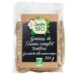 Graines de sésame toastées - bio - JARDIN BIO