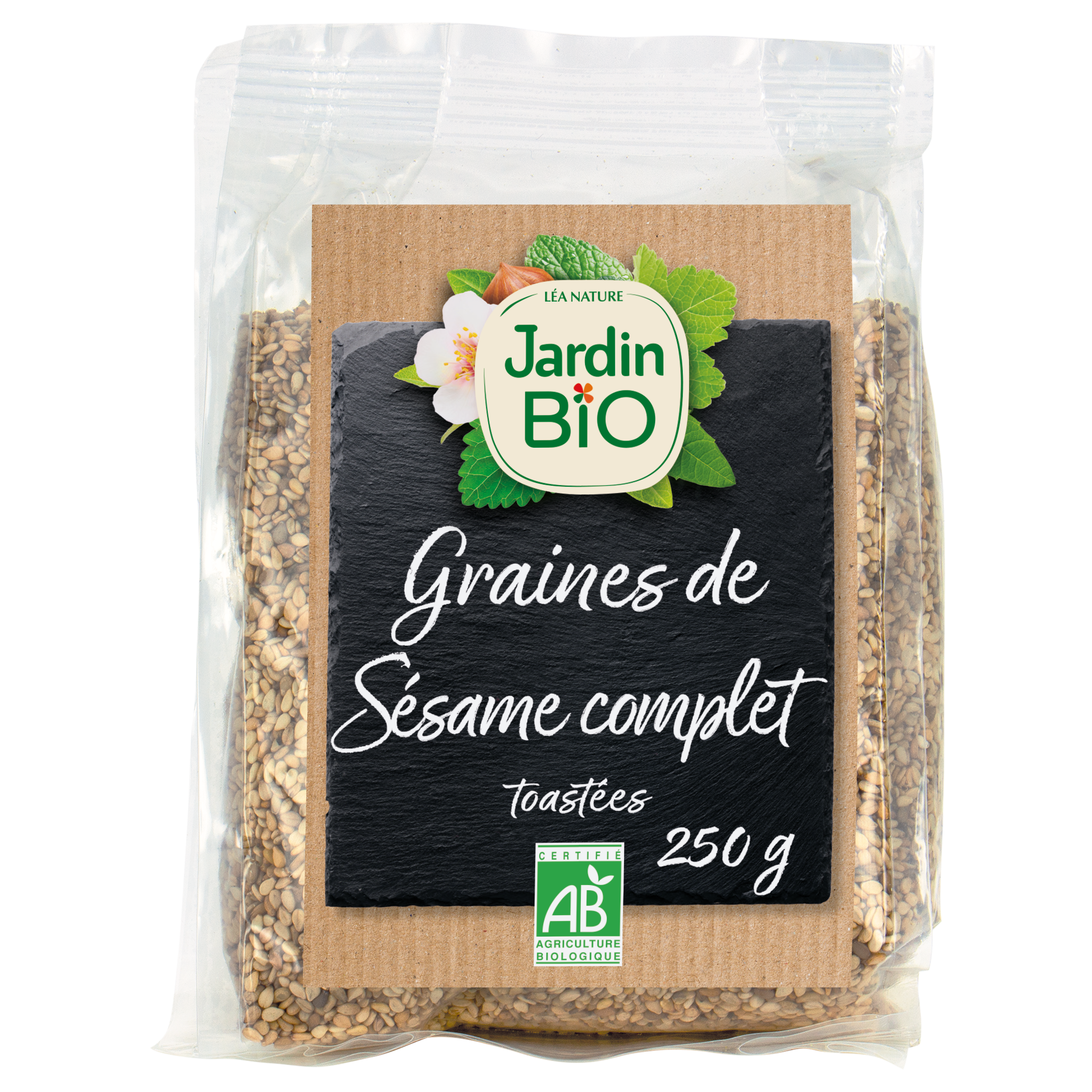 Graines de sésame toastées - bio - JARDIN BIO