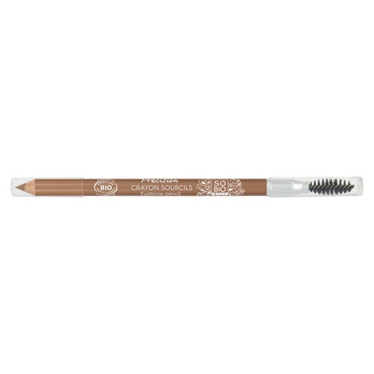 boho cosmetics Crayon sourcils Précision - 01 Châtain clair - LEA NATURE SO BiO étic