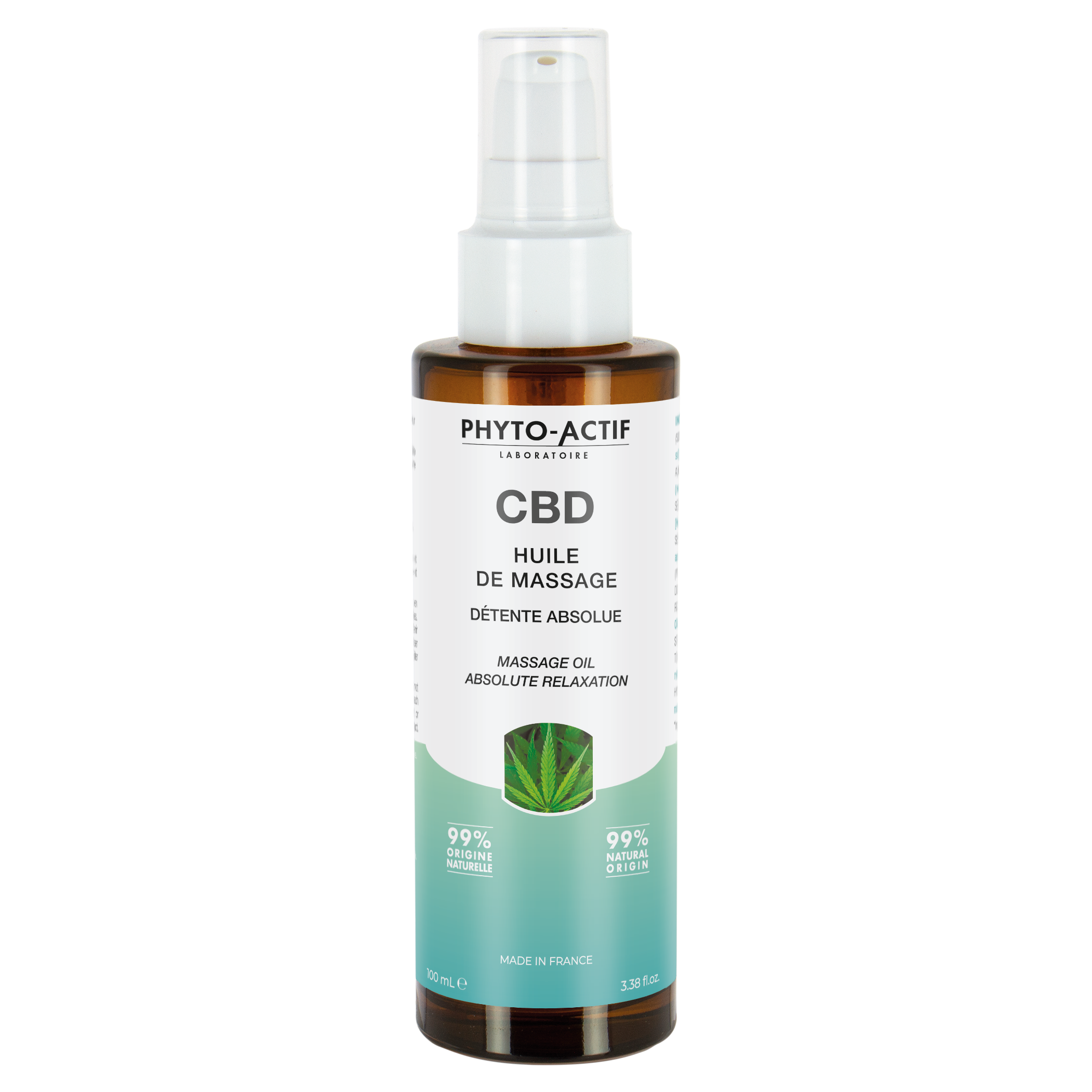 Direct Usine - Huile de massage CBD - PHYTO ACTIF