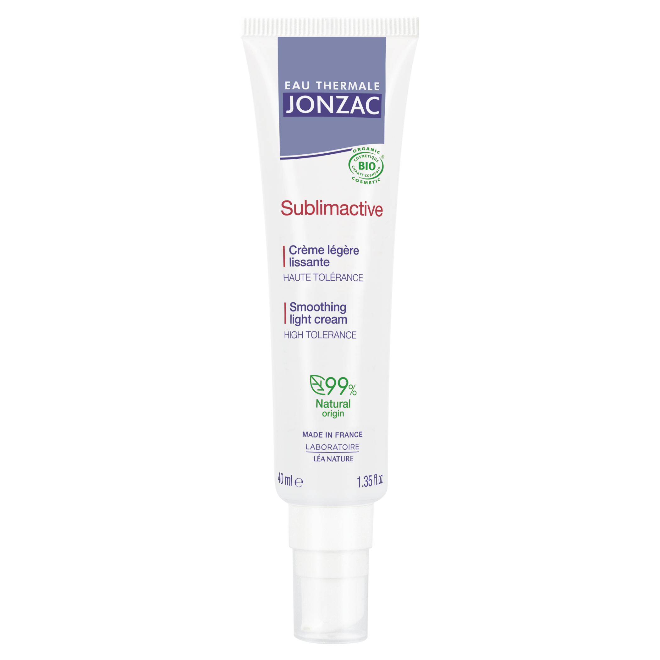 Crème légère lissante bio - EAU THERMALE JONZAC