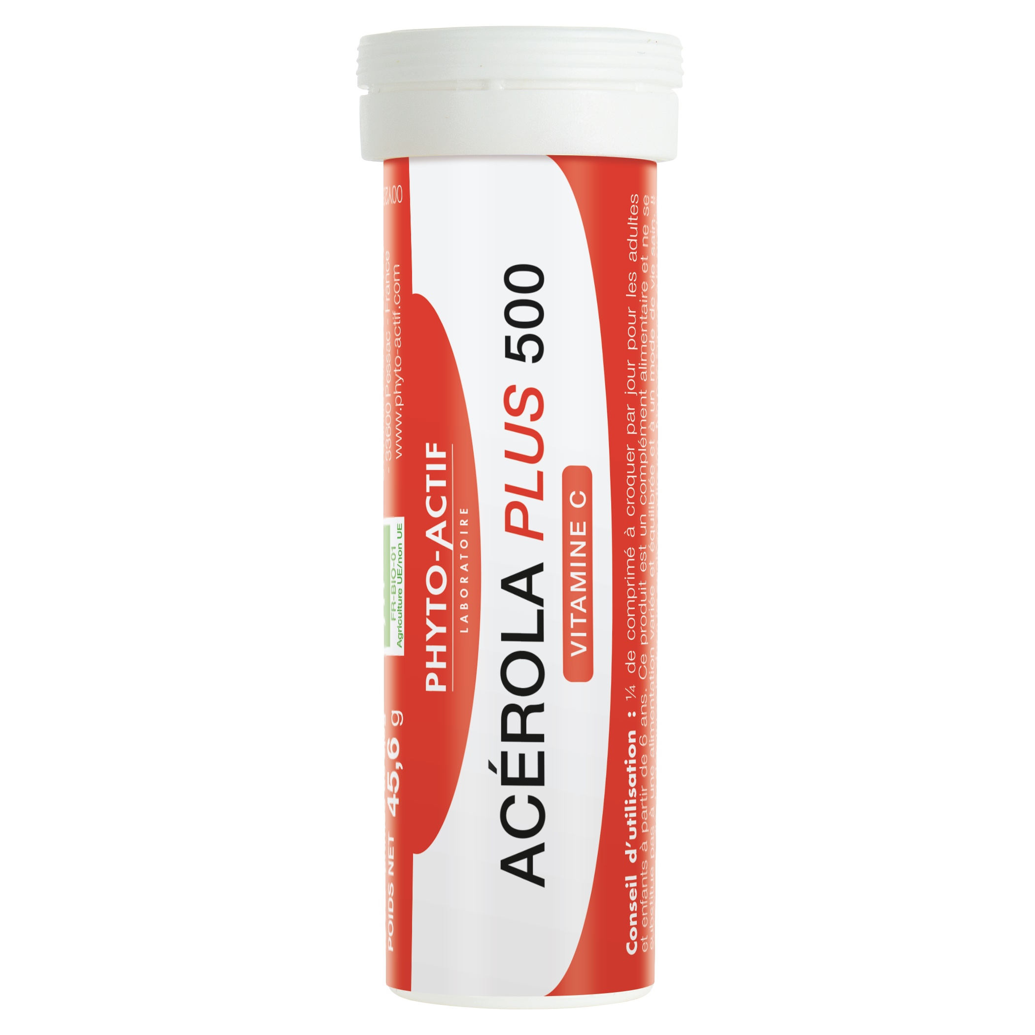 Acérola Plus 500 24 cps + 12 cps offerts - PHYTO ACTIF