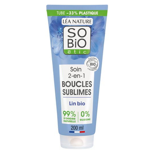 boho cosmetics Soin 2en1 boucles sublimes Lin & Vitamine F - LEA NATURE SO BiO étic