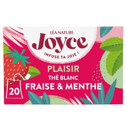 Thé blanc PLAISIR Fraise & Menthe - JOYCE