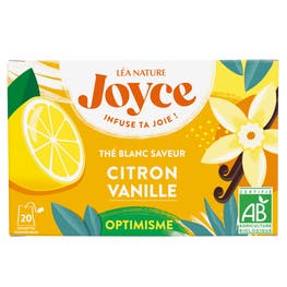 Thé blanc saveur citron et vanille - OPTIMISME - JOYCE