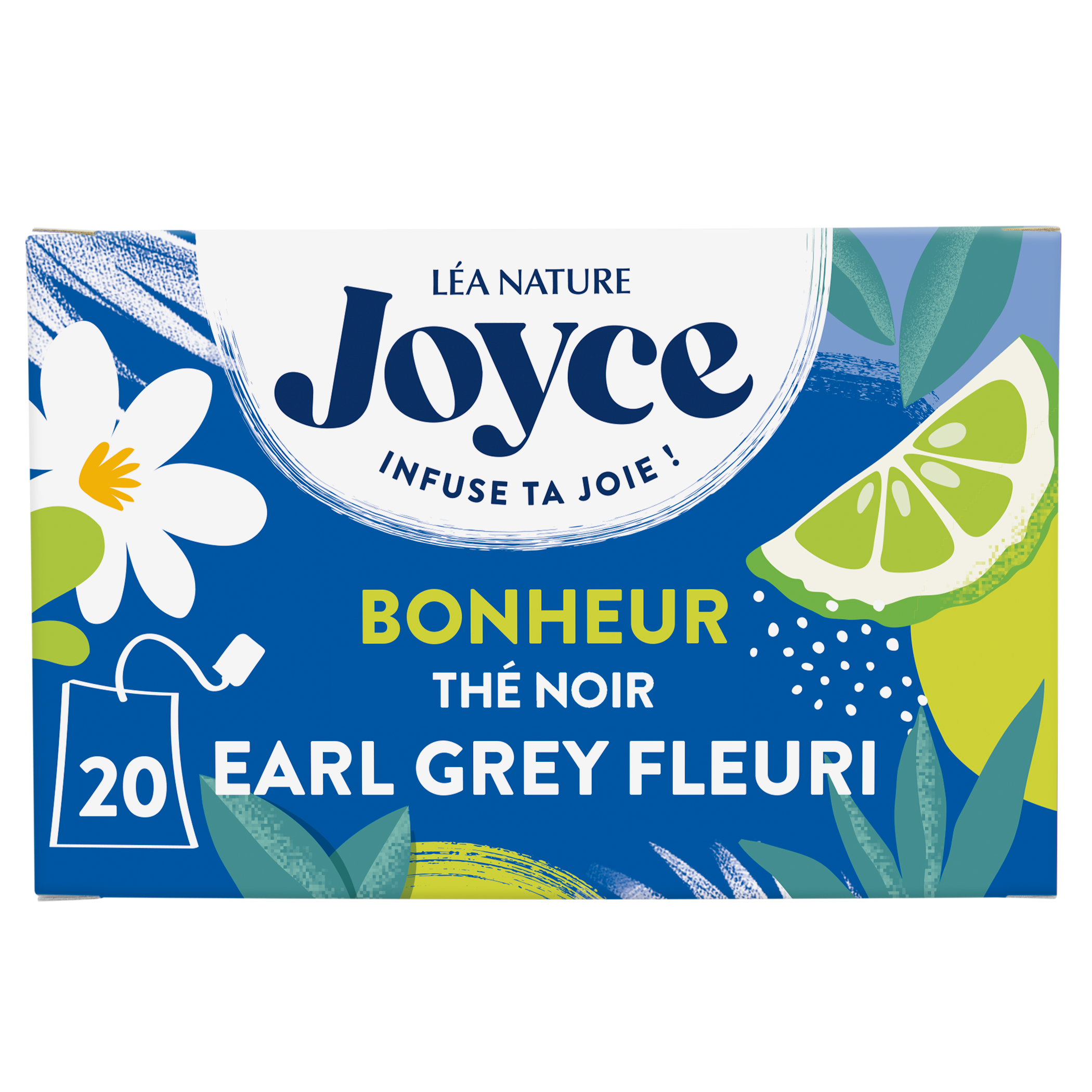 Thé noir BONHEUR Earl Grey fleuri - JOYCE