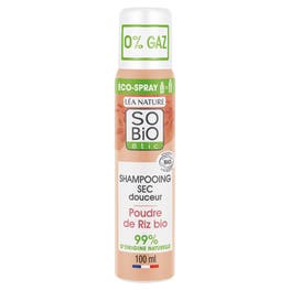 Shampooing sec douceur, poudre de riz bio - SO BIO ETIC