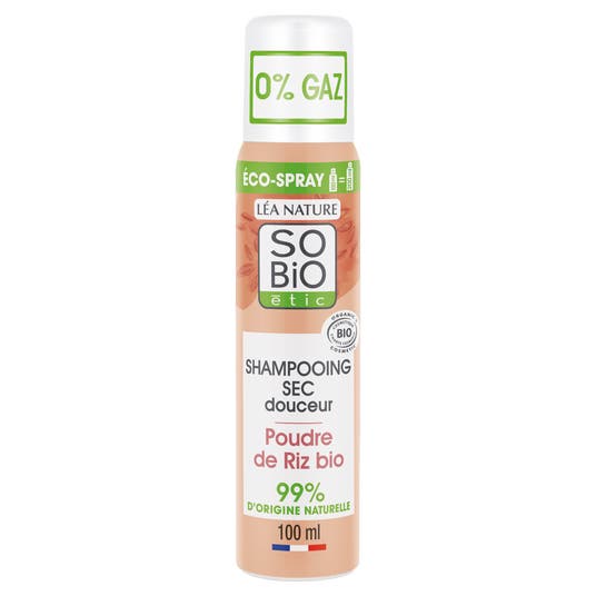boho cosmetics Shampooing sec douceur poudre de riz bio volume 24h - LEA NATURE SO BiO étic