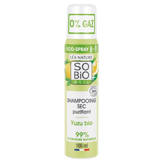 boho cosmetics Shampooing sec purifiant yuzu bio fraîcheur - LEA NATURE SO BiO étic