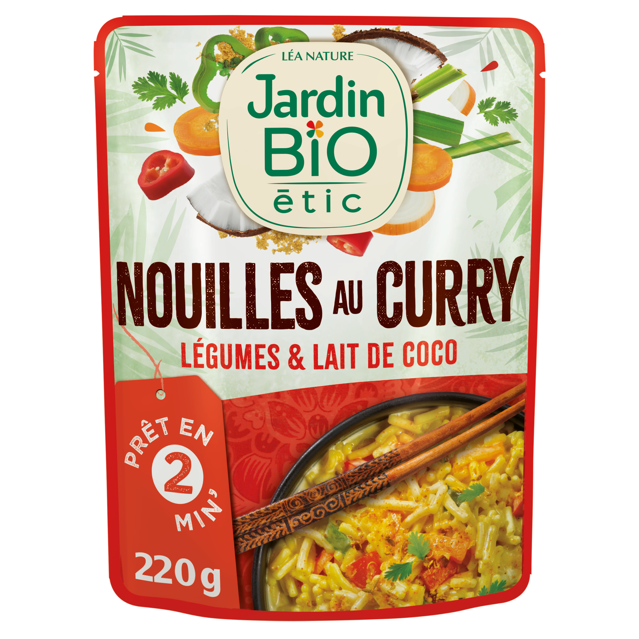 Nouilles au curry - JARDIN BIO