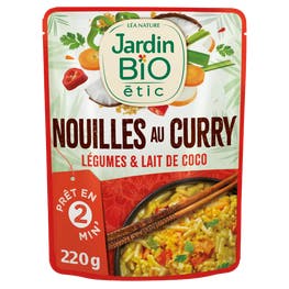 Nouilles au curry - JARDIN BIO