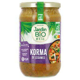Korma de légumes - JARDIN BIO