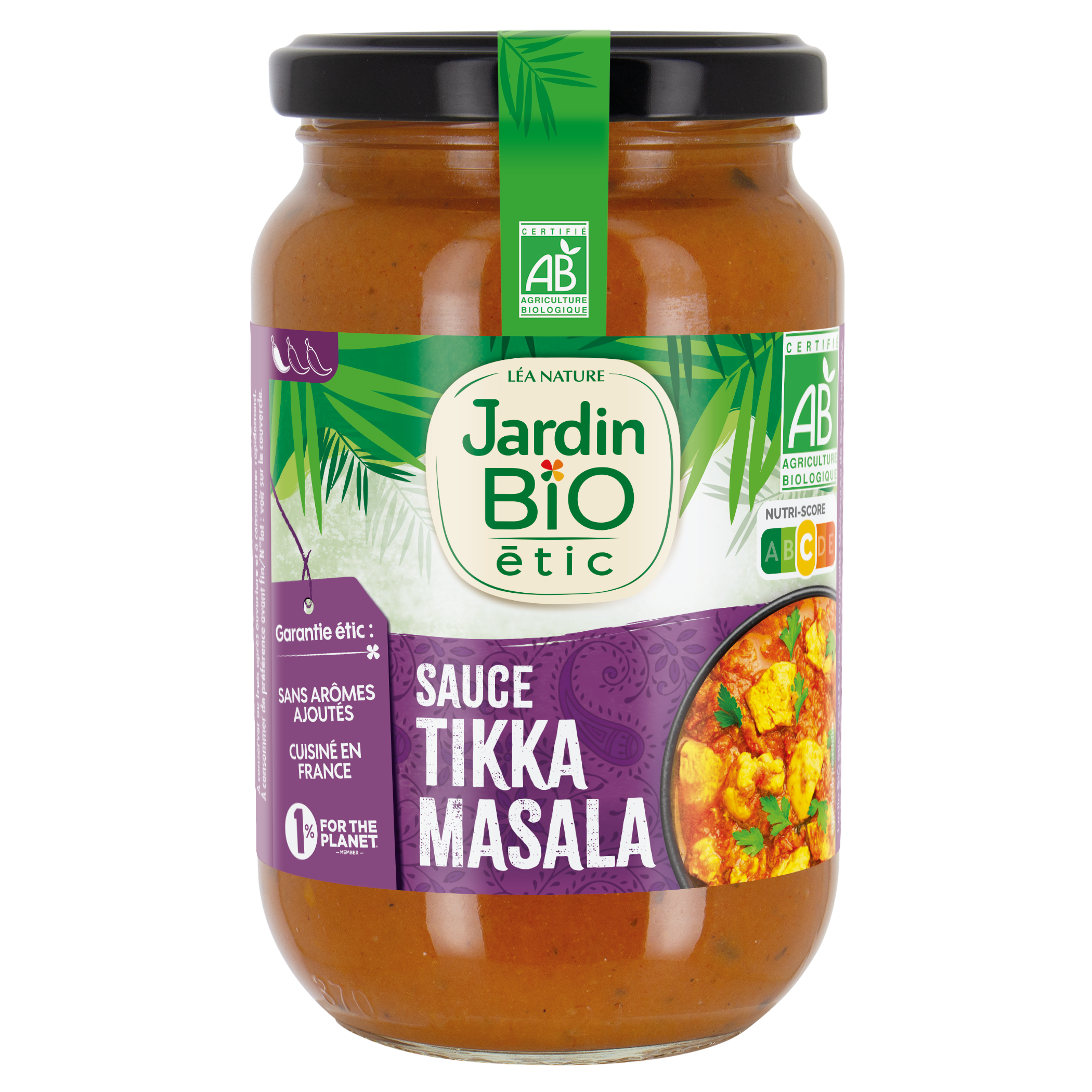 Sauce Tikka Masala - JARDIN BIO
