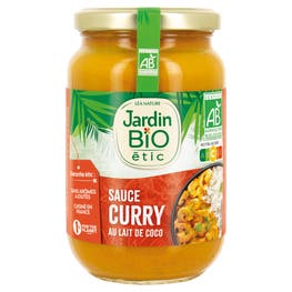 Sauce Curry au Lait de Coco - JARDIN BIO