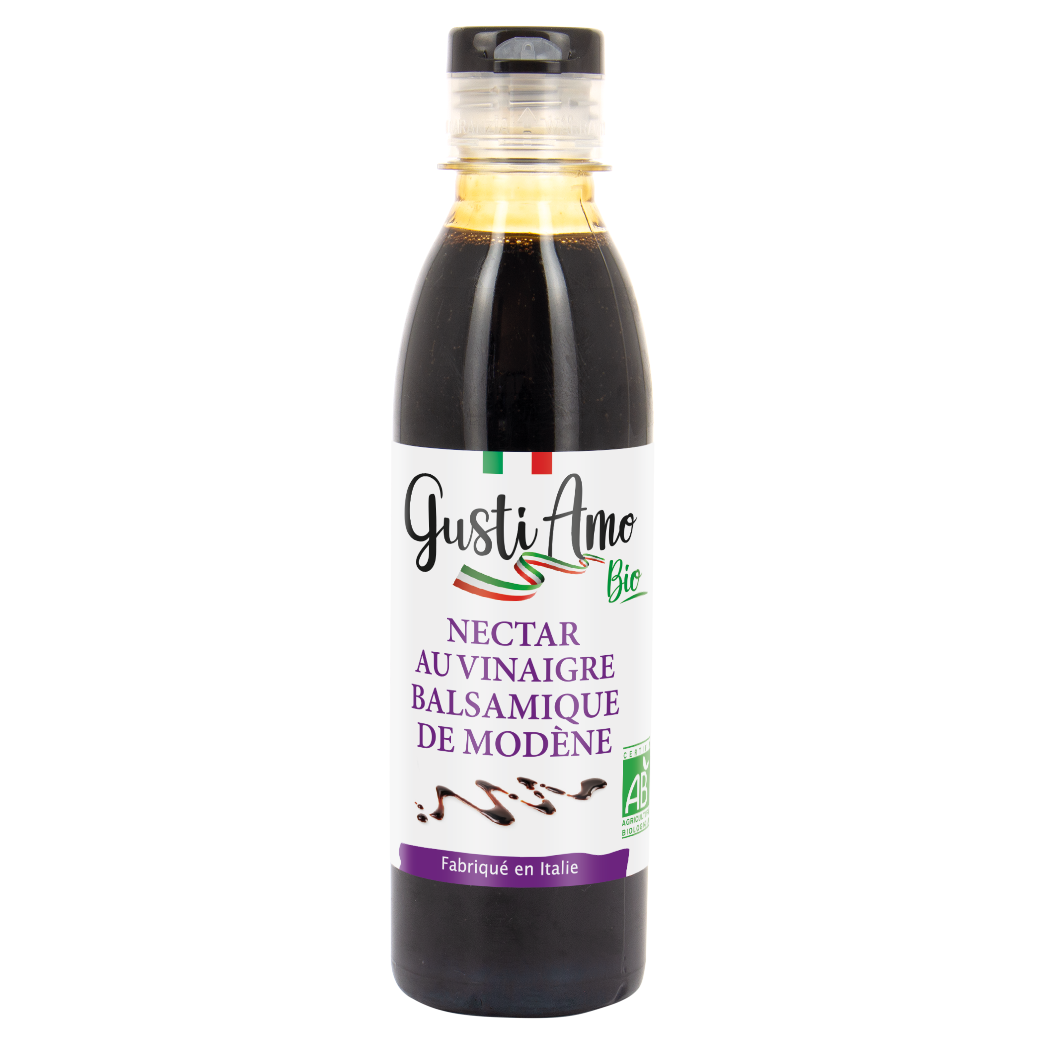 Nectar au Vinaigre Balsamique de Modène - bio - GUSTI AMO BIO