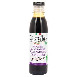 Nectar au Vinaigre Balsamique de Modène - bio - GUSTI AMO BIO