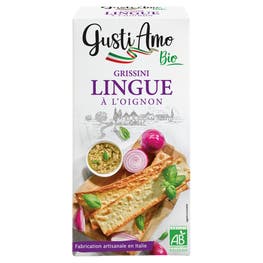 Grissini Lingue Oignon - GUSTI AMO BIO