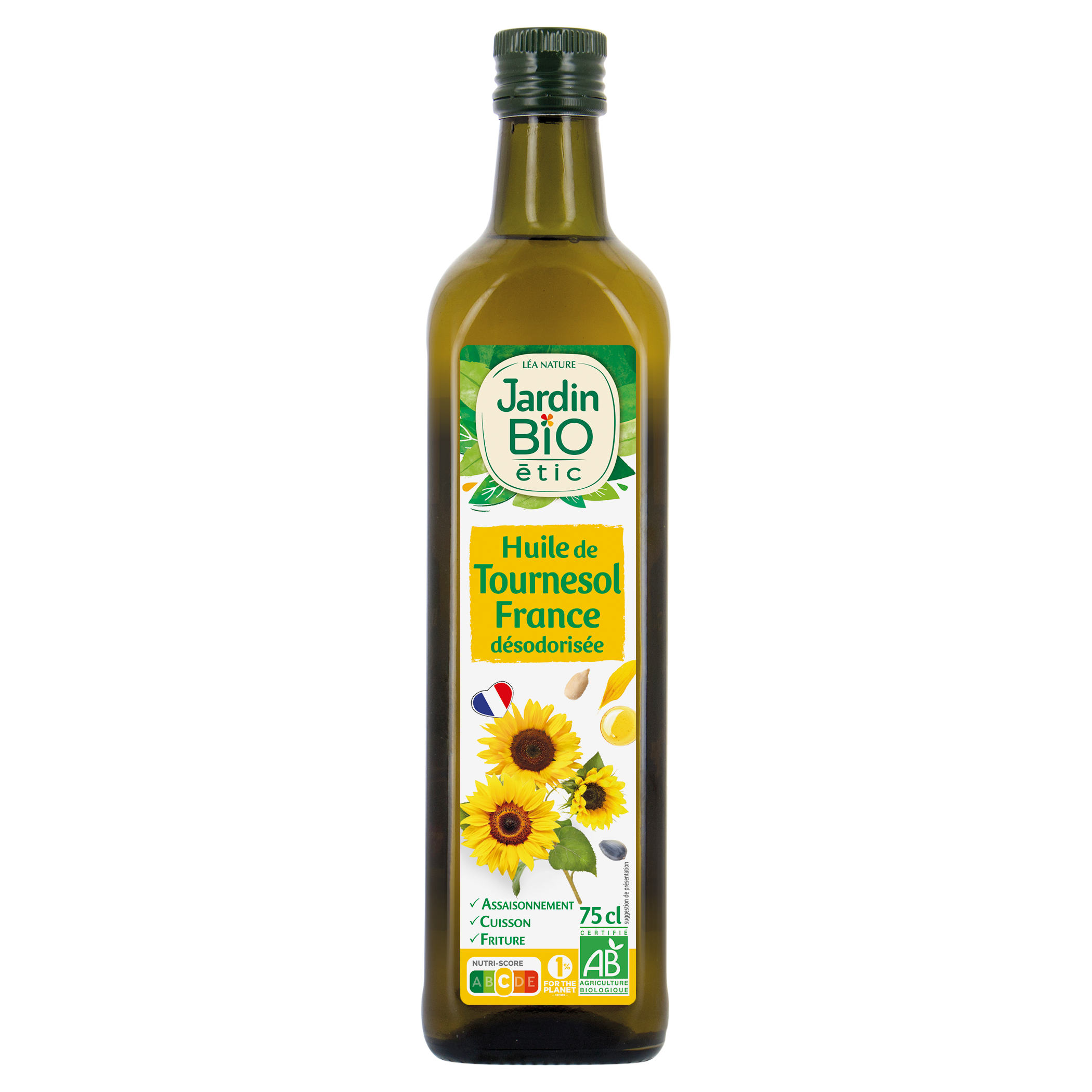 Huile de tournesol France - JARDIN BIO