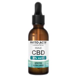 Huile CBD 5% - PHYTO ACTIF