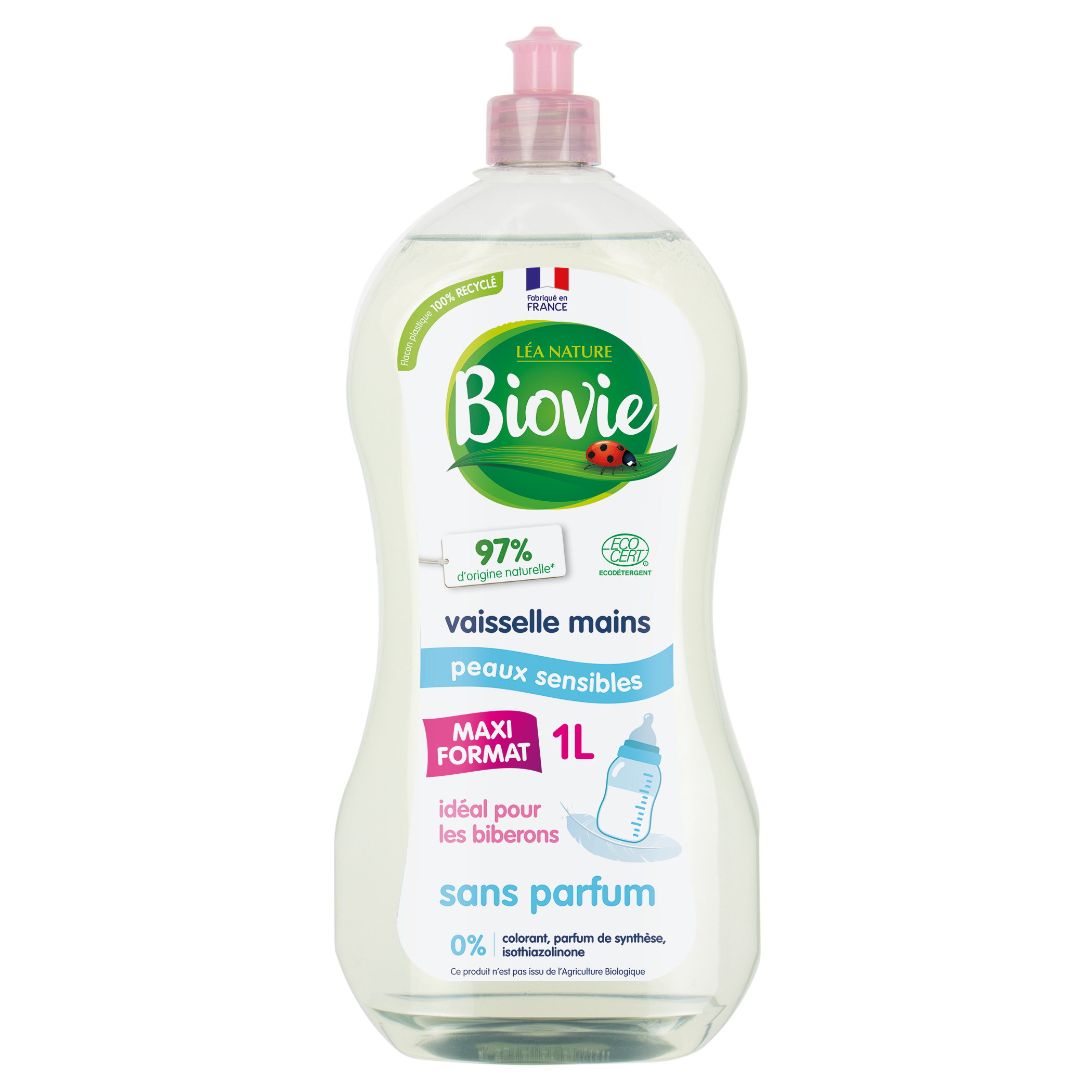 Vaisselle mains sans parfum - BIOVIE