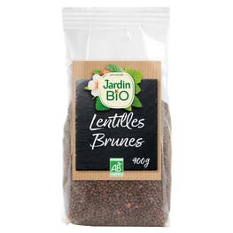 Lentilles brunes - bio - JARDIN BIO