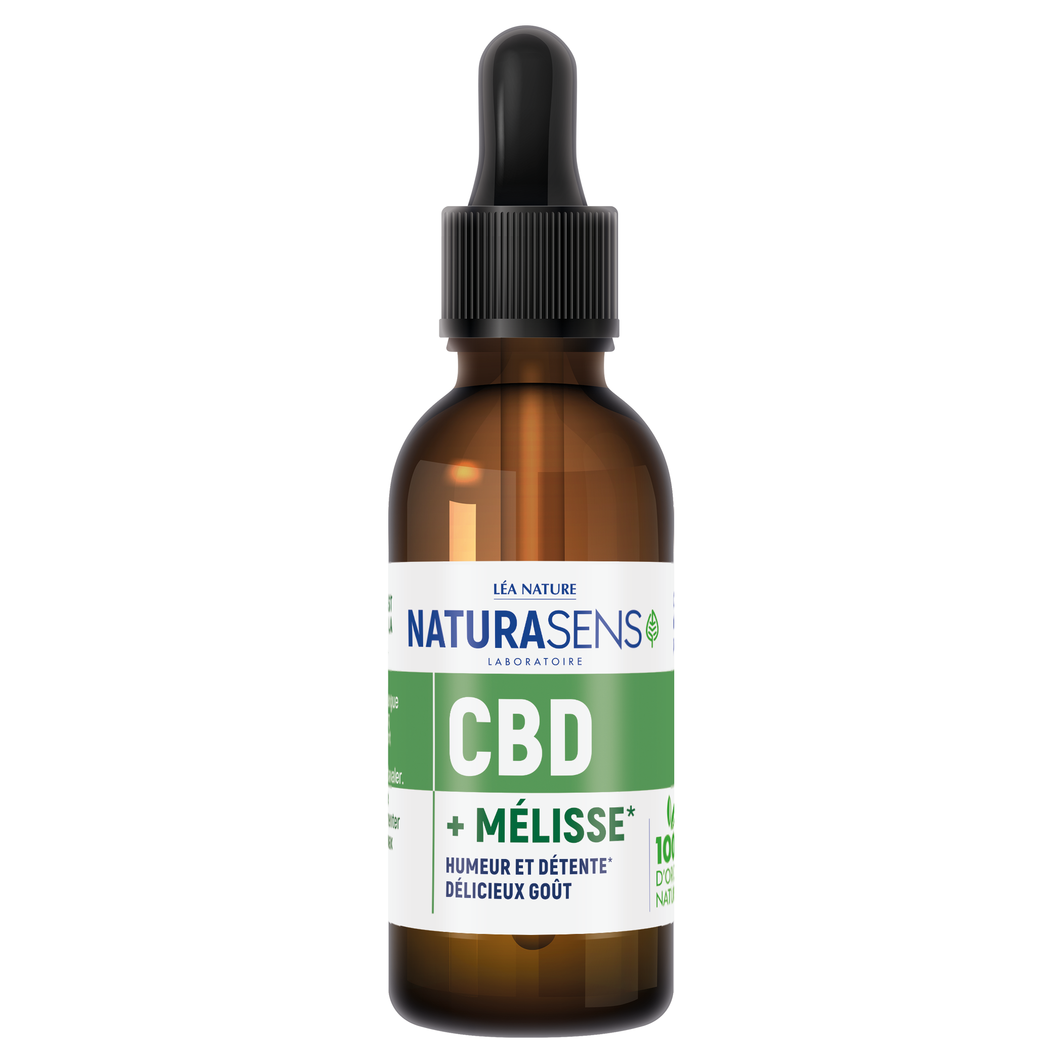 Compte-goutte CBD 4% Mélisse - NATURASENS
