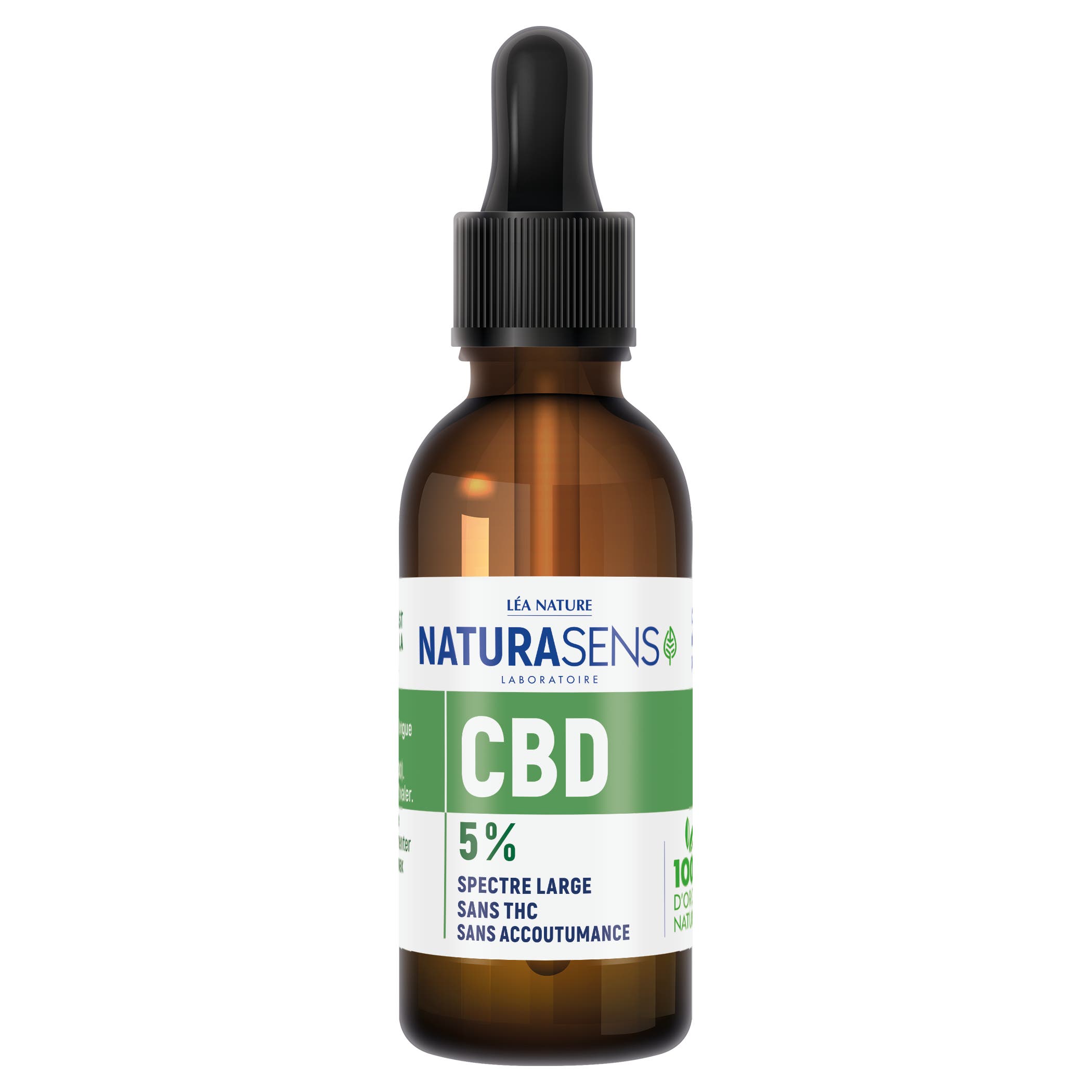 Compte-goutte CBD 5% - Naturasens Compte-Goutte de 8ml