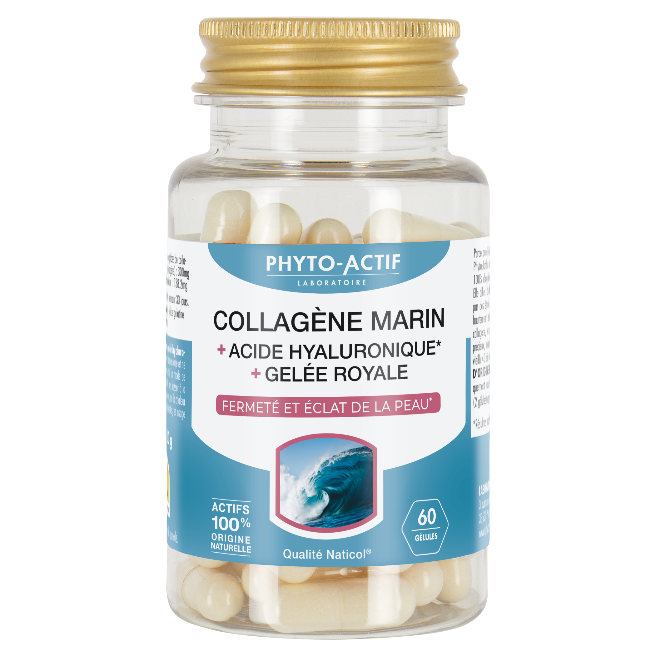 Gélules Collagène Beauté Acide Hyaluronique - PHYTO ACTIF