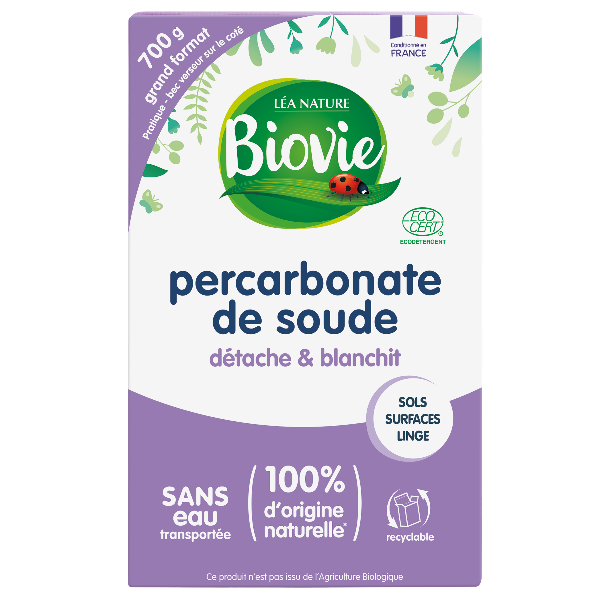 Percarbonate de soude, détache et blanchit - BIOVIE