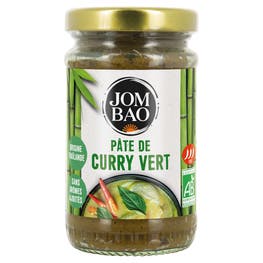 Pâte de curry vert bio - JOM BAO