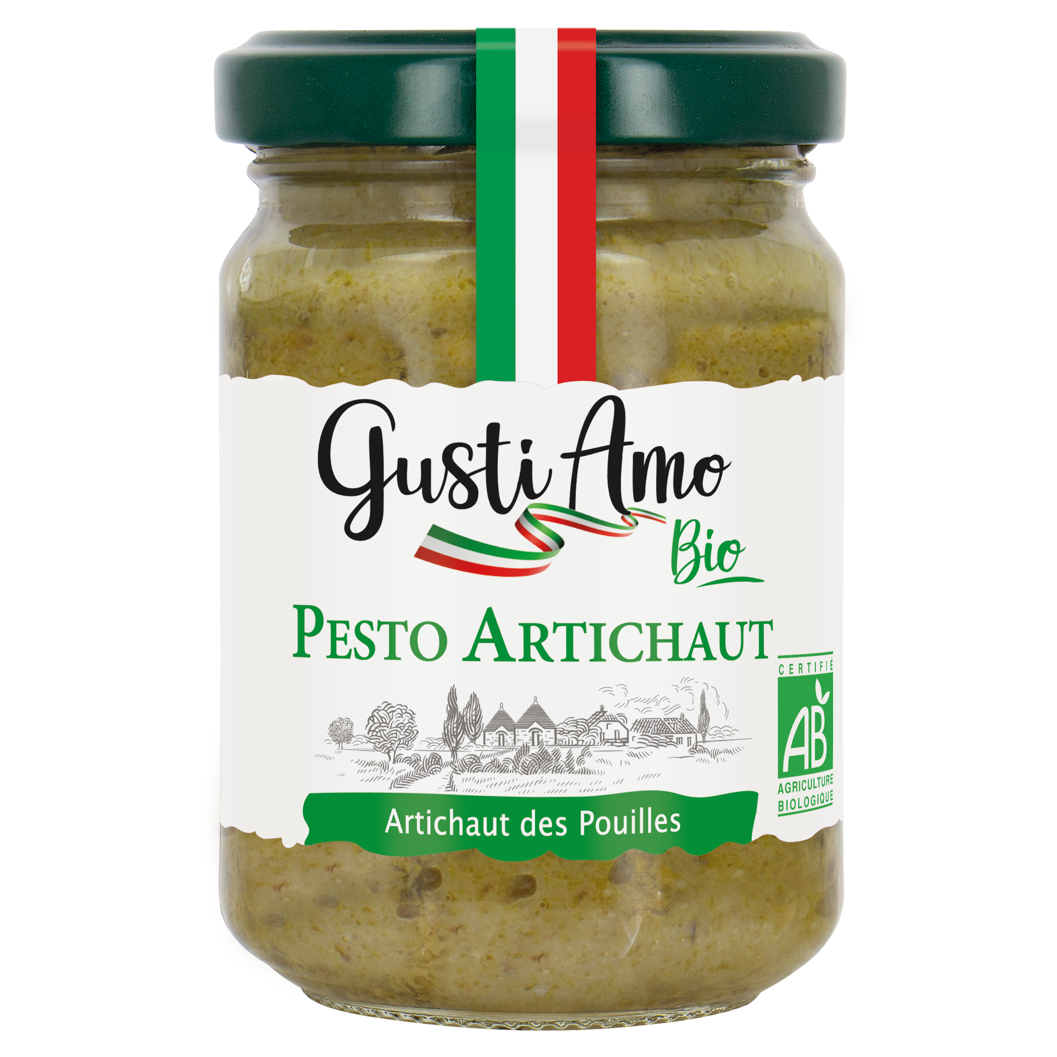 Pesto artichaut bio - GUSTI AMO BIO