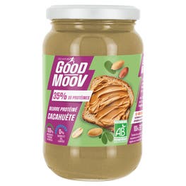 Beurre de Cacahuète protéiné bio - GOOD MOOV