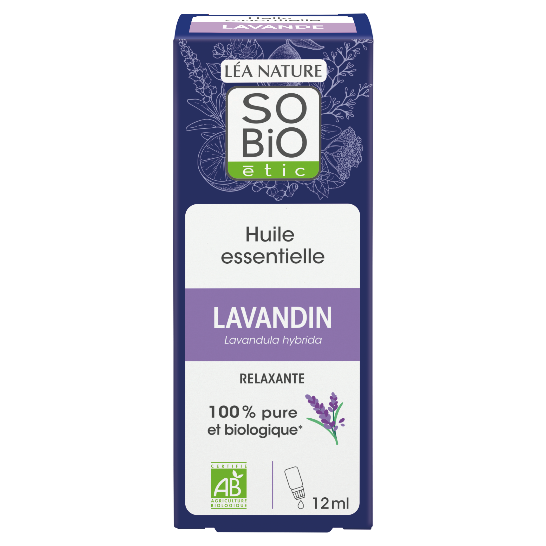 Huiles essentielles lavandin bio  - SO BIO ETIC