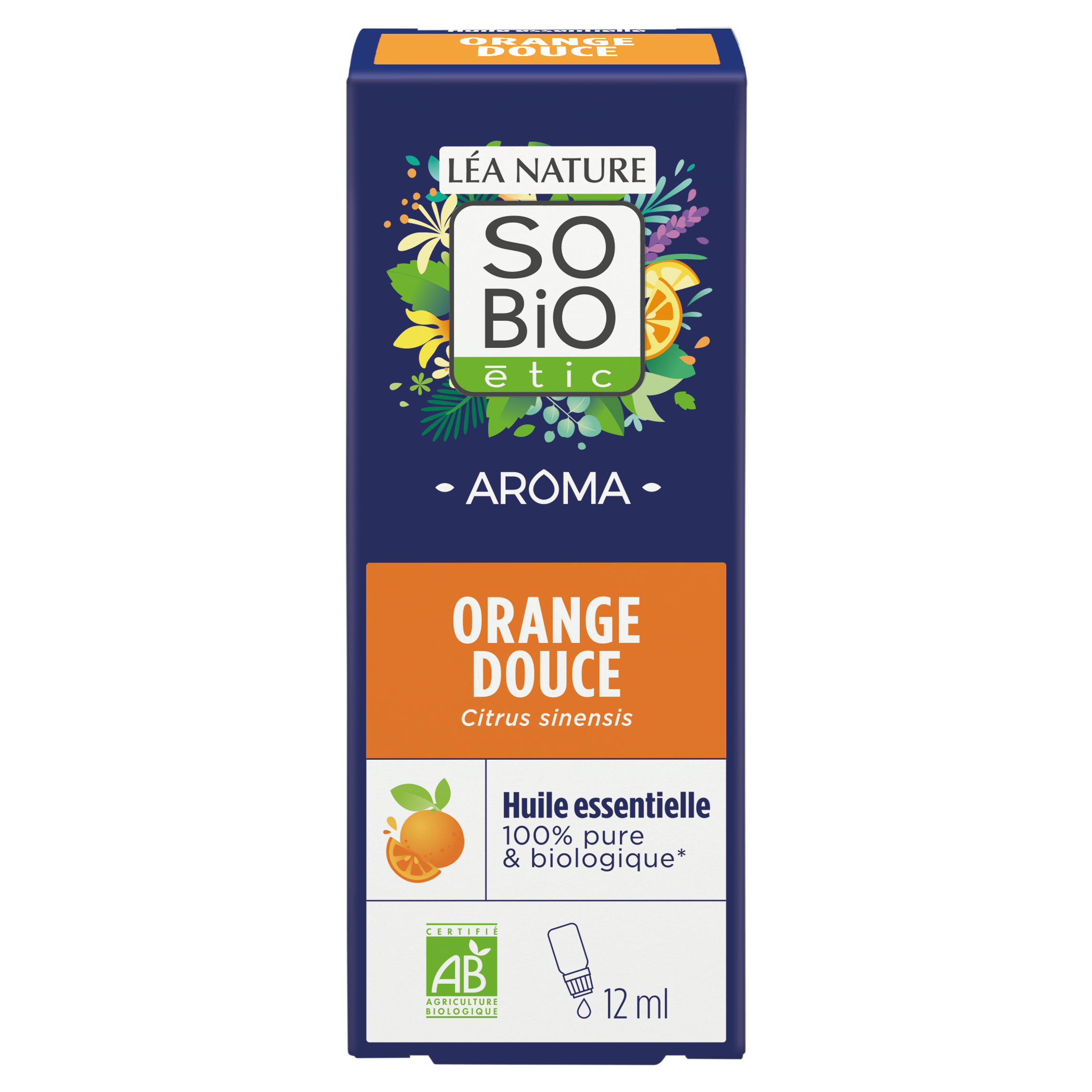 Huile essentielle Orange douce bio - SO BIO ETIC