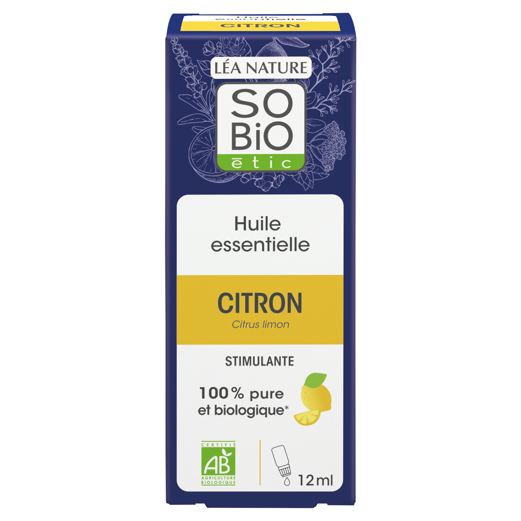 Huiles essentielles citron bio  - SO BIO ETIC
